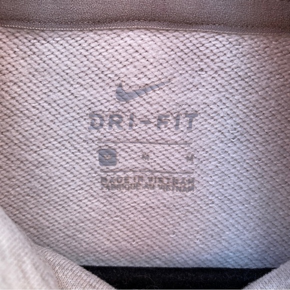 Nike Dri-Fit Gray Turtleneck Sweater w/ Pockets Sz M - Picture 9 of 12